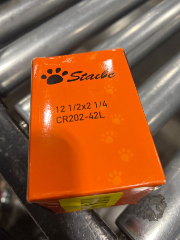 Photo 1 of 1-Pack 12.5" Scooter Inner Tube 12 1/2 x 2 1/4 Angled Valve Stem 12.5" x 2.25" Tube Compatible with 12.5X1.75 12.5 X 1.95 12.5 X 2.125 12.5 x 2.25 Most Bike and Scooter Tire Tube