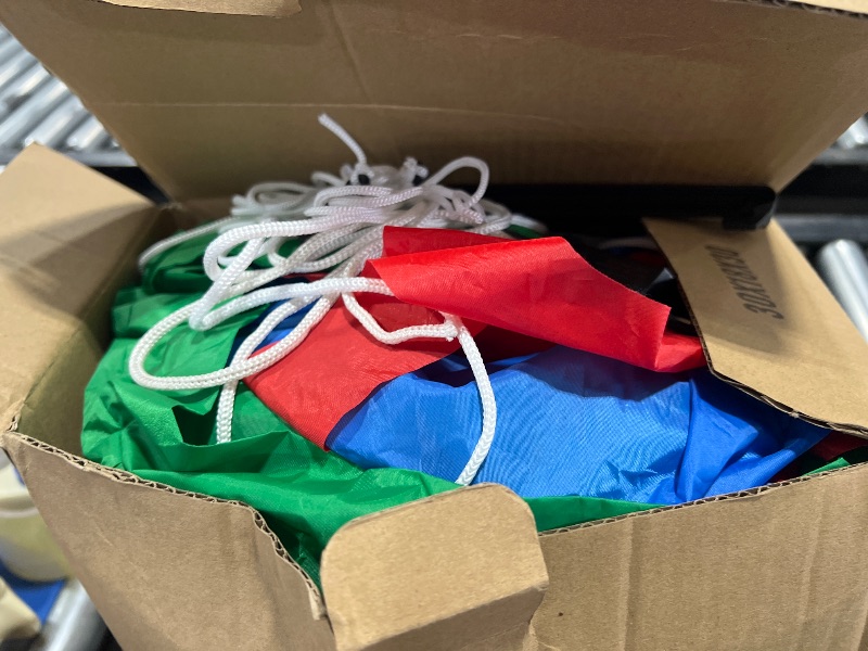 Photo 1 of 10 Foot Christmas Inflatable Santa Claus Carries The Package Christmas Blow up Indoor Outdoor Yard Decoration- WM - 10