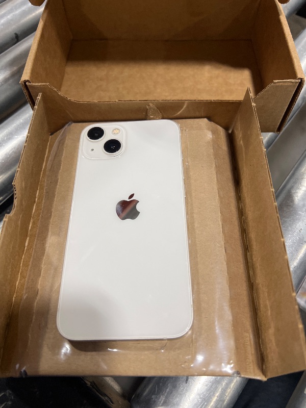 Photo 1 of Apple iPhone 13, 256GB, Starlight - Unlocked (Renewed)