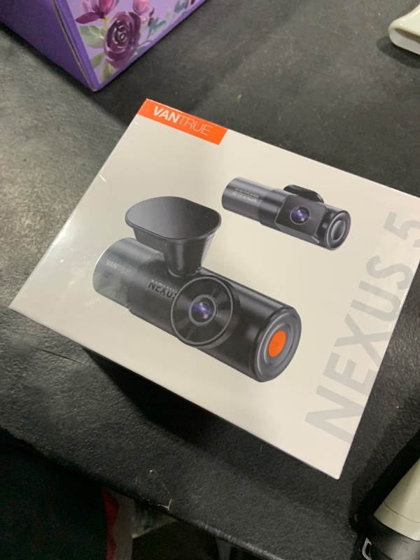 Photo 1 of Vantrue N4 Pro S 4K 3 Channel Dash Cam w/Triple STARVIS 2, 4K+1080P+2.5K Front Inside Rear Dash Camera, 4+2.5K Dual Channel, HDR IR Night Vision, Voice Control, Parking Mode, GPS, Wi-Fi, Support 1TB