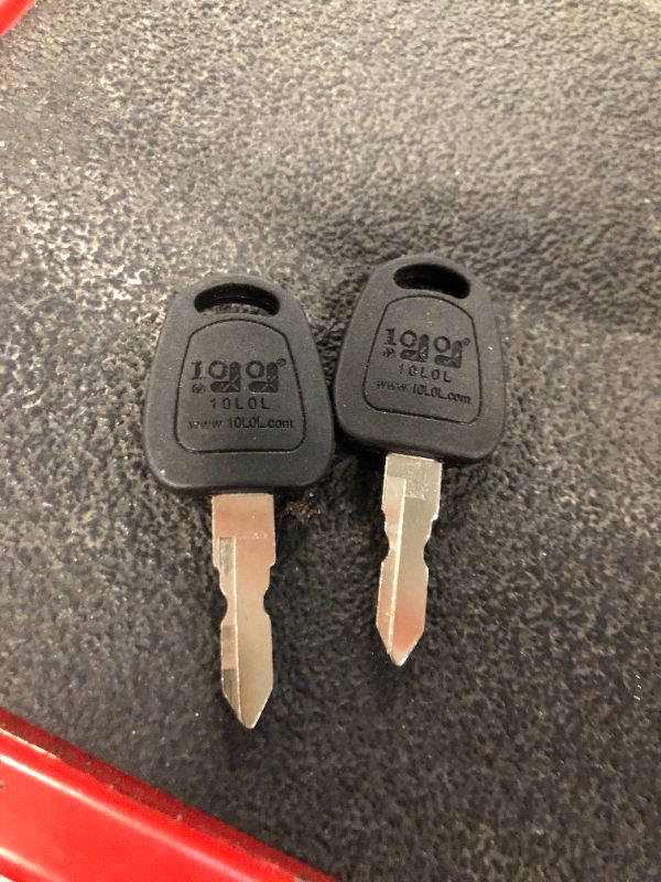 Photo 1 of ***RETAIL PRICE $15.99****Golf Cart Keys 10L0L for Club Car DS (1982 onwards), Club Car Precedent (2004 onwards) (2 pcs)