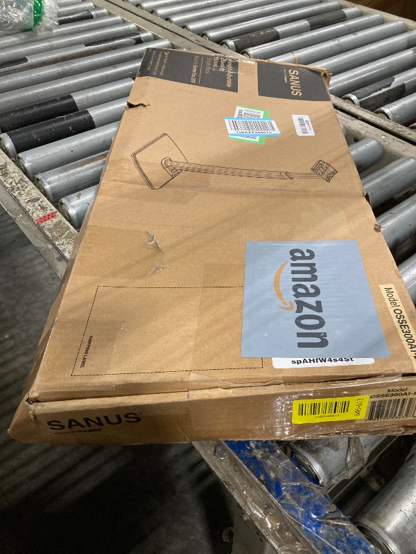 View 2 of ****IT IS UNKNOWN IF ANY PARTS ARE MISSING***Sound Bass ERA100 Floor Stand, Twin (2pcs), Compatible with Sonos ERA 100, Sonos One or Play 1 Speakers, Accessories Included. Designed in The UK, Double, Pair (Black)