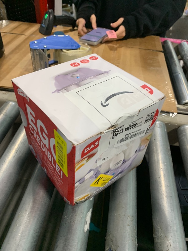 Photo 1 of ***VERY USED*** Dash Rapid Egg Cooker - Boiler, Poacher & Steamer - Includes Measuring & Recipe Guide - Dishwasher Safe - Holds 7 Eggs, Lavender