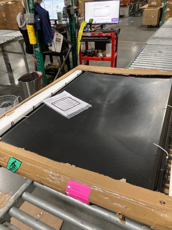 Photo 1 of **ASSEMBLY INSTRUCTIONS INCLUDED** Midwest Homes for Pets Ginormous Single Door 54-Inch Dog Crate for XXL Dogs Breeds; Great Dane, Mastiff, St. Bernard, Drop Pin Assembly Requires Two People; Divider Panel Not Included; Black: SL54