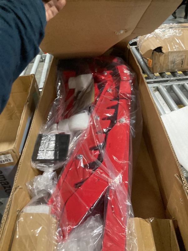 Photo 1 of **ASSEMBLY INSTRUCTIONS INCLUDED** MAJOR FITNESS Adjustable Weight Bench (Elite Version) - 1300LB Capacity, 32 Positions for Strength Training, Bench Press, and Full-Body Workouts for Home or Garage Gym, Red