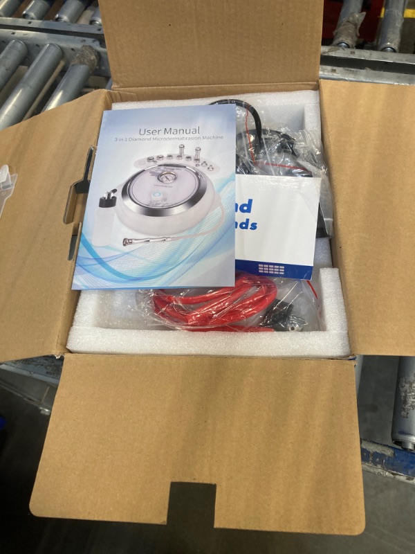 Photo 1 of ?3-IN-1?Microdermabrasion Machine, mcwdoit 0-68cmHg Strong Suction Power, Professional Dermabrasion Facial Skin Care