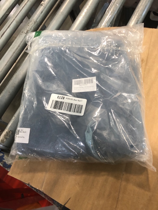 Photo 1 of **MISSING BUTTON**
KT Women's Barrel Jeans Wide Leg Mid Rise Denim Ankle Pants Y2k Baggy Boyfriend Jeans with Pockets (Large,Navy)