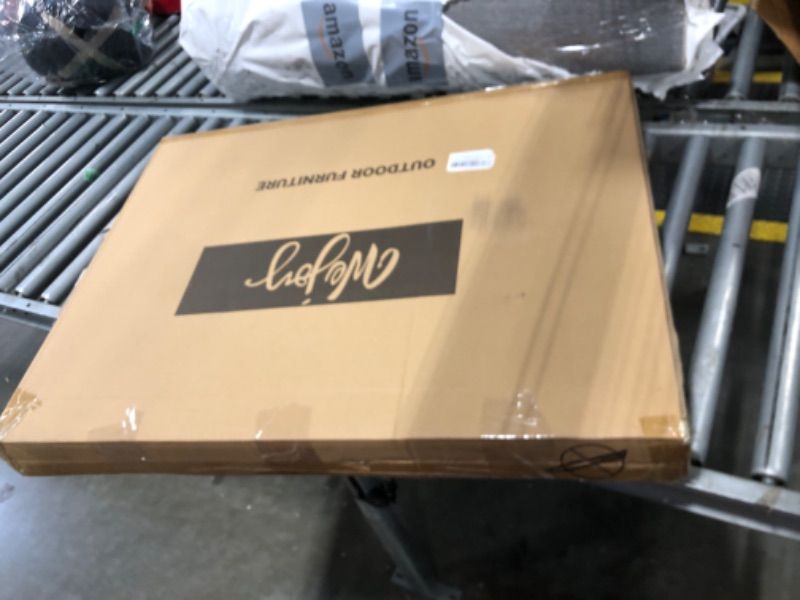 Photo 1 of #WEJOY High Back Beach Chair for Adults, Heavy Duty Beach Chairs for Adults with Headrest, Lightweight Portable Chair for Camping Sand Lawn, Support to 300lbs, Blue