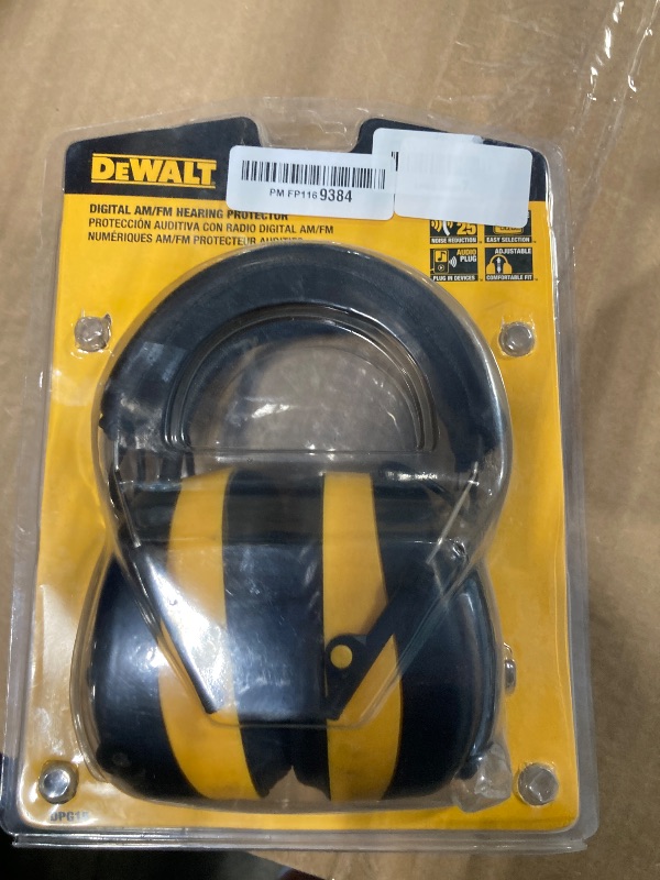 Photo 1 of ***USED****** DeWalt DPG15 Industrial Safety Electronic Hearing Muff