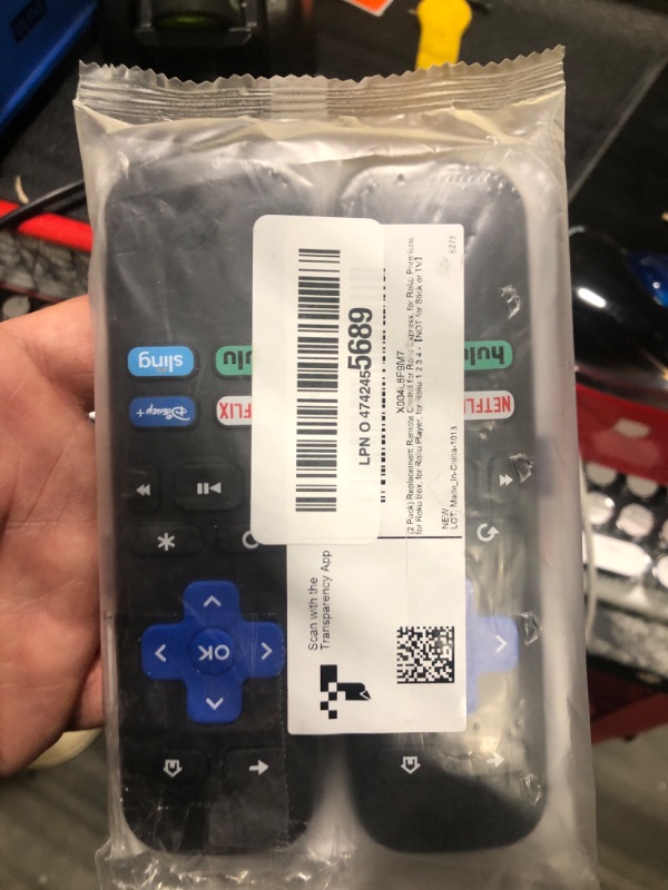Photo 1 of (2 Pack) Replacement Remote Control for Roku Express, for Roku Premiere, for Roku Box, for Roku Player, for Roku 1 2 3 4 -?NOT for Stick or TV?