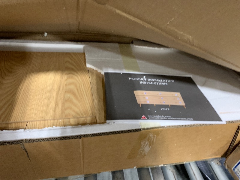 Photo 1 of *USED*
Chrangmay Modern Chest of Drawers with 9 Drawers,Deep Drawers,Clothes Organizer,Large Storage Cabinet for Living Room, Bedroom,Hallway,with Anti-Tipping Device, Walnut.