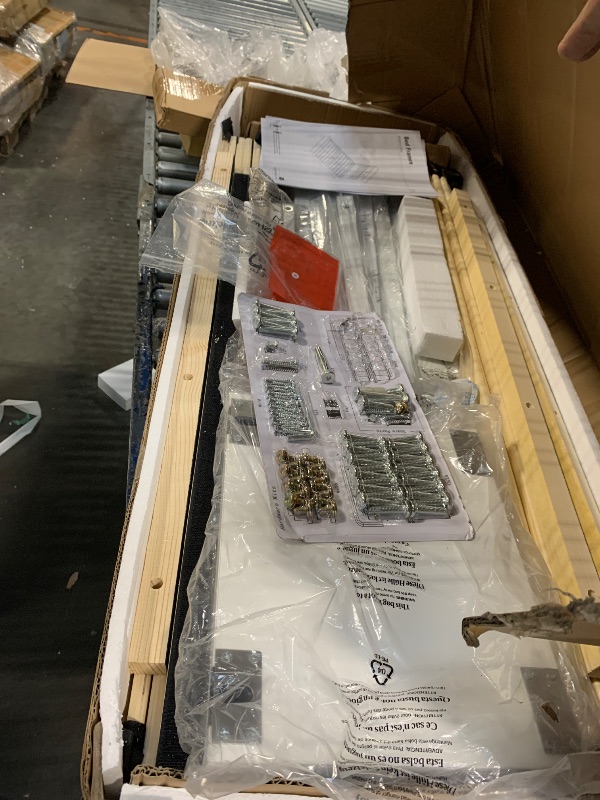 Photo 1 of ***SIMILAR ITEM***
LIKIMIO King Bed Frame with Storage Headboard, Platform Bed with Drawers and Charging Station, No Box Spring Needed, Easy Assembly, Charcoal Grey