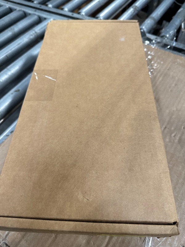 Photo 1 of ** MISSING DOORKNOB**Schlage FE285 CAM 716 GEO Camelot Front Entry Handleset with Georgian Knob, Lower Half Grip, Aged Bronze