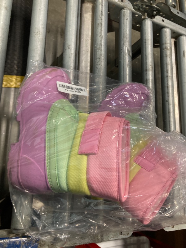 View 2 of ** VERY USED** festooning Boys Girls Winter Snow Boots Waterproof Outdoor Warm Liner Non-Slip Elastic Band Shoes for Toddler/Little Kid/Big Kid