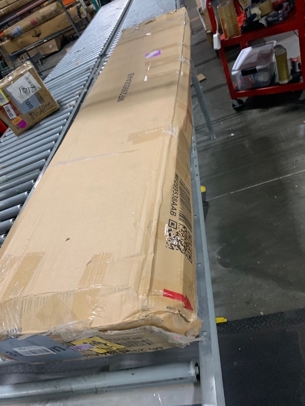 Photo 1 of ** USED** HomSof Full Size Metal Platform Bed Frame with Trundle, USB Ports and Slat Support,No Box Spring Needed Black