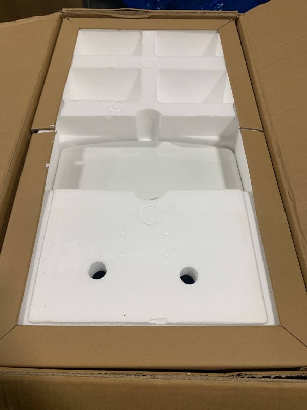 Photo 1 of ** NEW** HOROW One-Piece Elongated Toilet, 1.28 GPF High Efficiency, Easy Cleaning Design, Left-Hand Flush Lever, Soft-Close Seat, Compact Modern Bathroom Toilet, 12'' Rough-In, White Ceramic Bowl