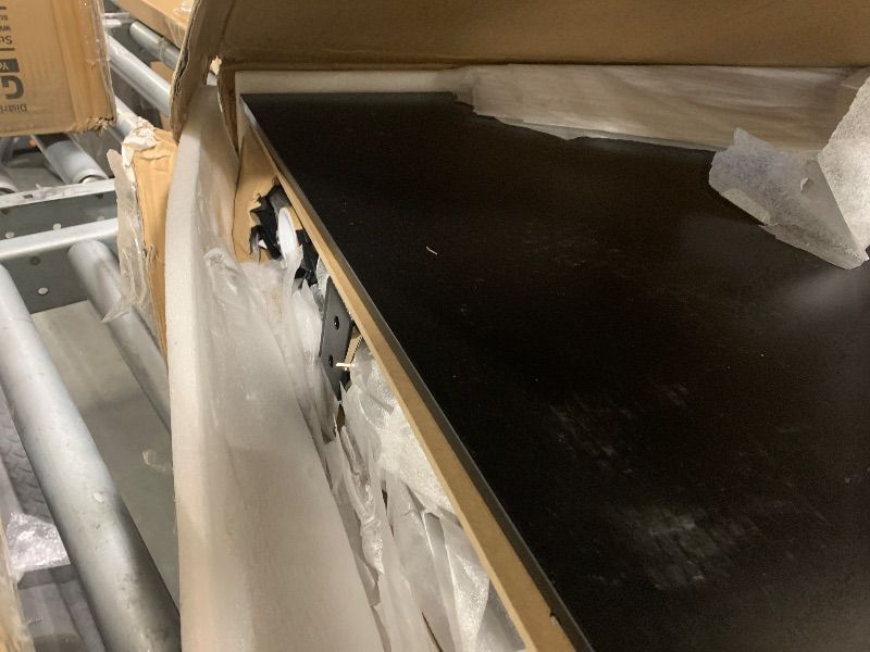 Photo 1 of ** DAMAGE / CHECK PHOTO** Work Benches for Garage, Heavy Duty Workbench with Drawers Lights Pegboard & 12 Hooks, 600LBS Capacity Suitable for Tool Organizers and Storage, for Garage Workshop Basement Workshop Garden & Shop