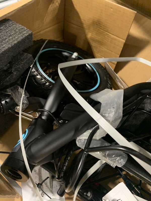 View 5 of **MANUAL AND HARDWARE INCLUDED** URBANMAX Electric Scooter with Seat, 300W Motor, 15.5MPH Top Speed, 20 Miles Range, Adults Electric Scooter with Large Storage Basket for Pets Dogs and Items?C1S-V1