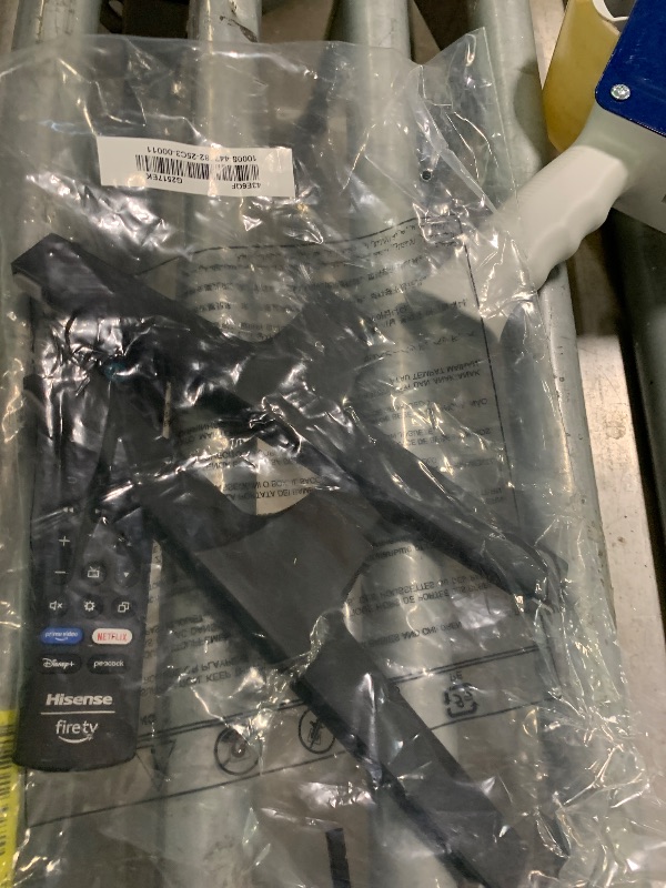 Photo 1 of ** MANUAL AND CONTROL INCLUDED ** Hisense 43" E6 Cinema Series Hi-QLED 4K UHD Smart Fire TV (43E6QF, 2025 Model) - AI Light Sensor, Dolby Vision · Atmos, Voice Remote with Alexa, Motion Rate 120, HDR 10+ Adaptive, Game Mode Plus