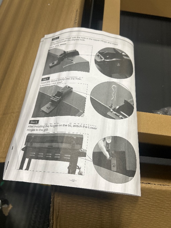 Photo 1 of ****ONLY SOME PIECES OF THE ITEM****
BLACKSTONE Griddle and Charcoal Grill Combo W/Adapter