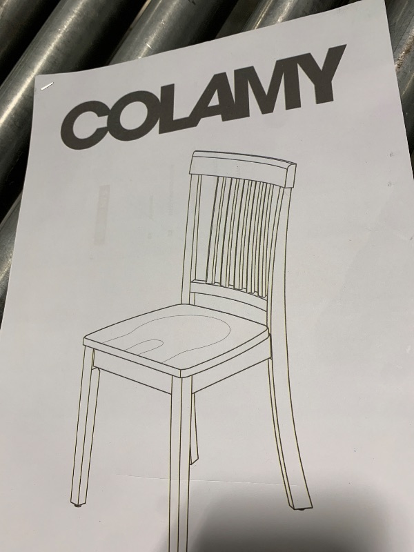 Photo 1 of *USED*
Colamy Dinning Chairs set of two