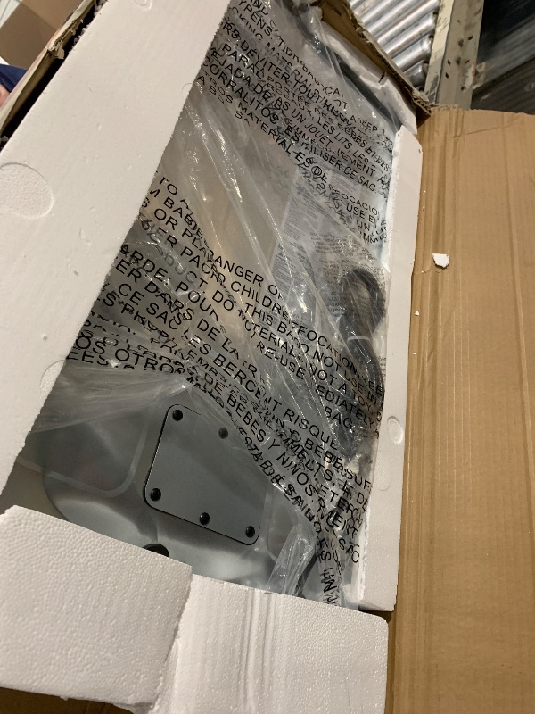 Photo 1 of **damaged, bent back**Masterbuilt® 30-inch Digital Electric Vertical BBQ Smoker with Leg Kit, Side Wood Chip Loader and 710 Cooking Square Inches in Black, Model MB20070421