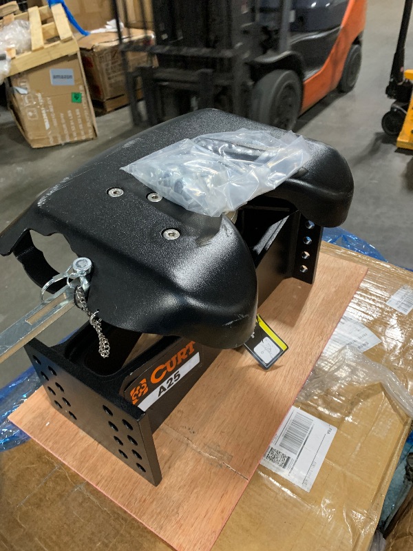 View 3 of **heavy**CURT 16580 A25 5th Wheel Hitch Head Only, Legs or Roller Required, 25,000 lbs