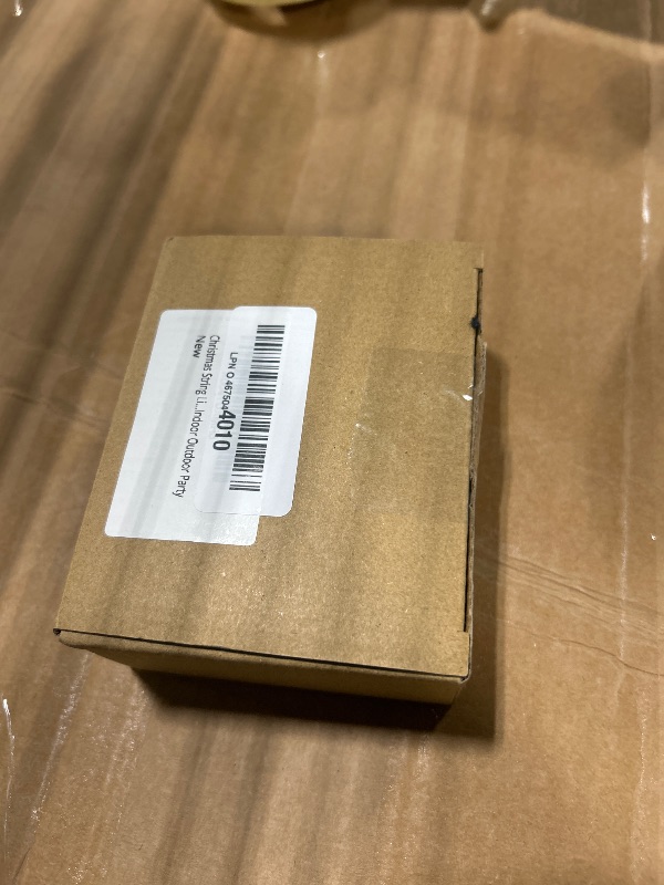 Photo 1 of 15FT 40 LED Christmas String Lights Battery Operated Snowflake Christmas Tree Santa Snowman Fairy Lights, Xmas Christmas Lights Indoor for Christmas Tree Decorations Home Table Holiday Decor Gifts