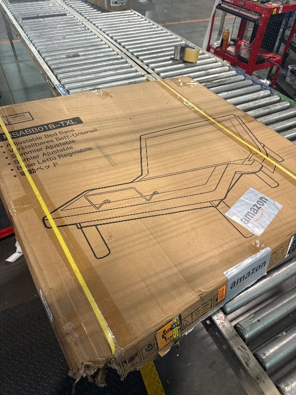 Photo 1 of ***PARTIAL SET*** ***READ CLERK NOTES*** Marsail NS0 Adjustable Base with Mattress Set, Twin XL Adjustable Bed Frame + 14-inch Cooling Gel Memory Foam Mattress, Dual Motor Bed Frame with Wireless Remote, CertiPUR-US Certified