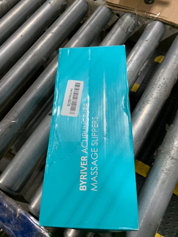 Photo 1 of *USED*
BYRIVER Acupressure Foot Massager Acupoint Stimulation Massage Slippers Shoes Reflexology Sandals Gift for Men Women, Reduce Feet Tension Promote Circulation, Father's Mother's Day Gift(02S)