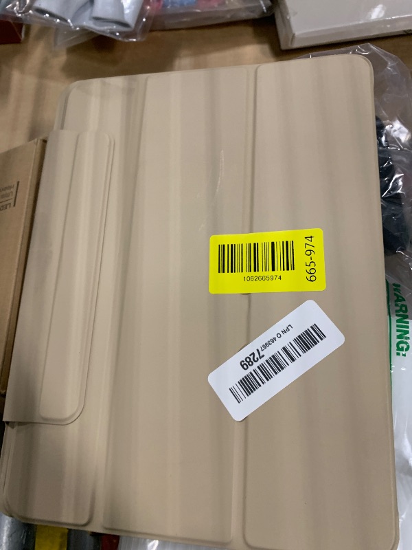 View 2 of *USED*
Dwopar for iPad Air 7/6/5/4 Magnetic Case, Slim Smart Folio for Air 5th/4th Generation 10.9 Inch 2022/2020 Model, Trifold Stand Case for iPad Air 11 inch M3/M2 2025/2024, Auto Sleep/Wake(Oat Coffee)