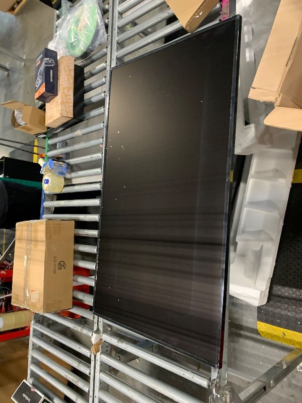 Photo 1 of **MISSING CABLE CONECTOR**Samsung 50-Inch Class The Frame LS03F 4K QLED Smart TV (2025 Model) Slim Fit Wall Mount, Modern Frame Design, NQ4 AI Gen2 Processor, Art Mode, Artful Picture Quality, Samsung Vision AI, Alexa Built-in