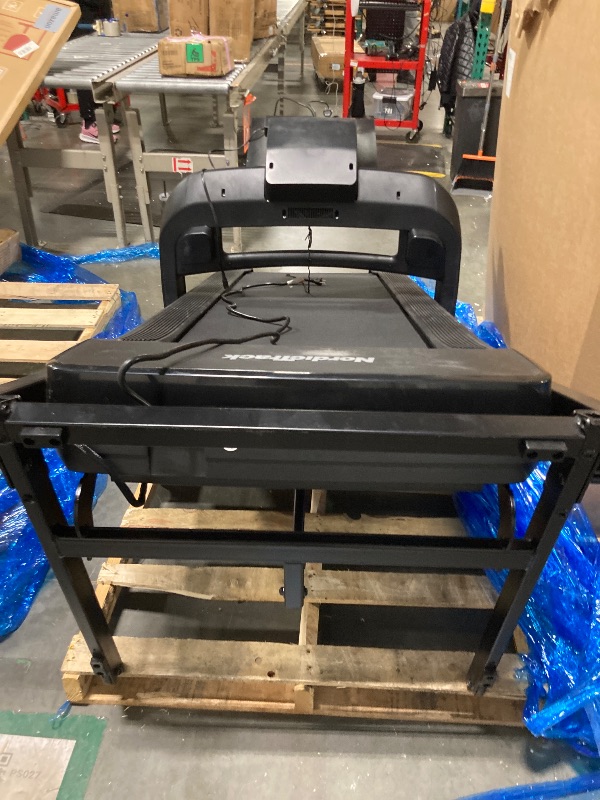 Photo 1 of **SMALL DAMAGE*** SEE PHOTOS**NordicTrack T Series 10 Treadmill with 10" Tilting Touchscreen and Compact Design