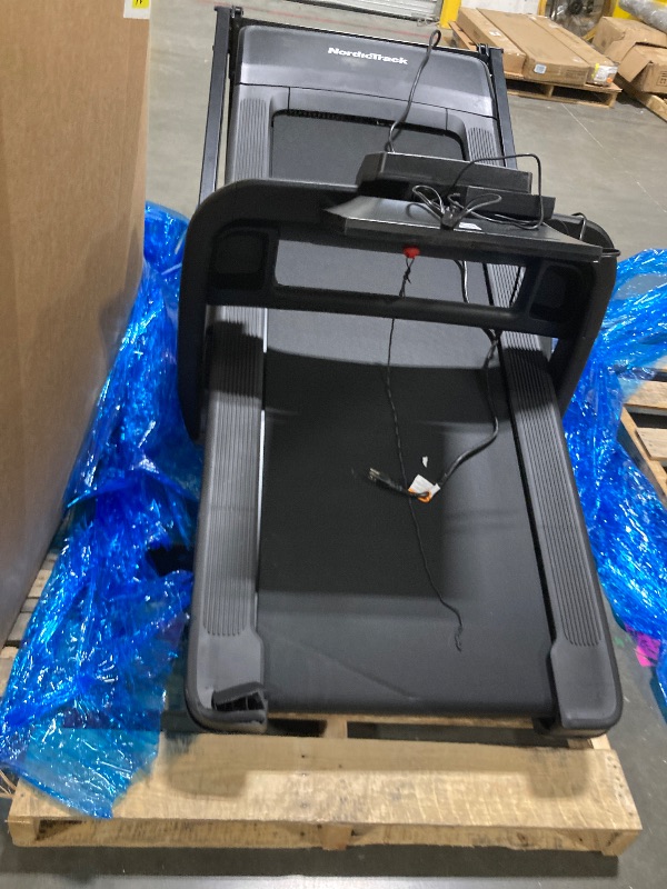 Photo 1 of **SMALL DAMAGE*** SEE PHOTOS**NordicTrack T Series 10 Treadmill with 10" Tilting Touchscreen and Compact Design