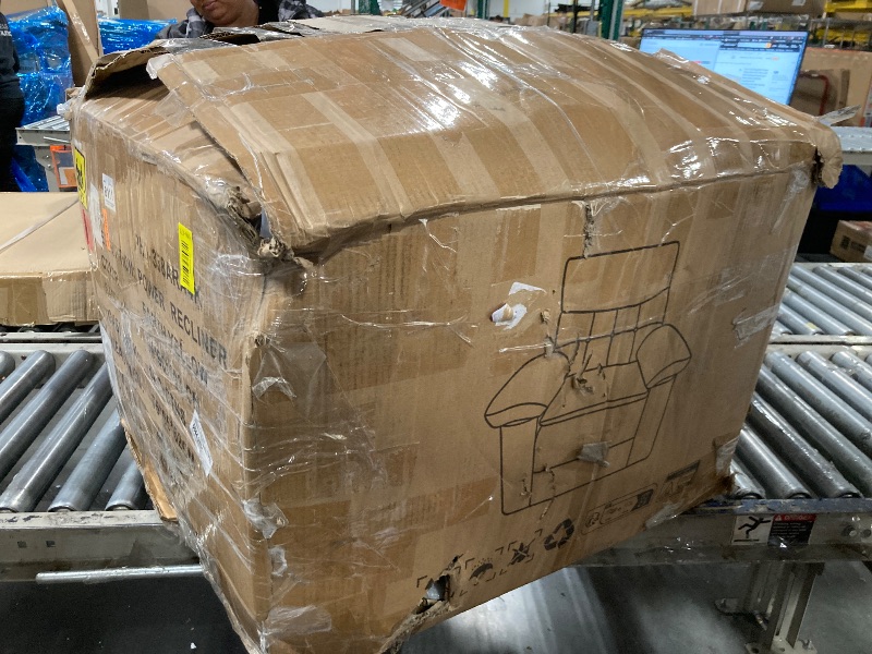 Photo 1 of ** SIMILAR ITEMS**GarveeHome Electric Recliner Chair - USB Port Power Rocker Swivel Recliner with Heat and Massage, PU Leather Large Power Recliner for Adults, Comfortable Lazy Chair with 1.5X Sponge Filling