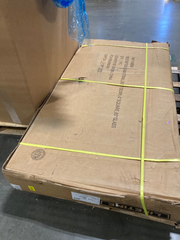 Photo 1 of **FACTORY SEALED**Lifetime Crank Adjust Bolt Down Basketball System, Tempered Glass Backboard, 60"