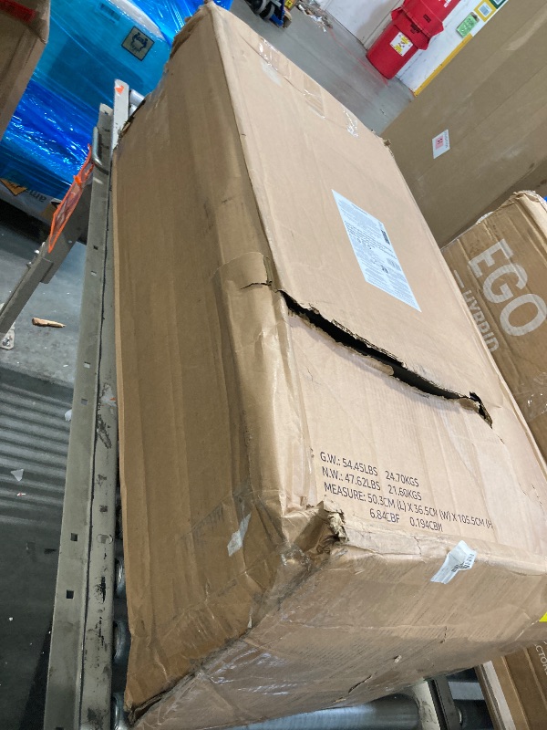 Photo 1 of **MISSING PARTS**Amazon Basics Sturdy Foldable Plastic Chair, Portable, 350-Pound Capacity, Black, 6-Pack