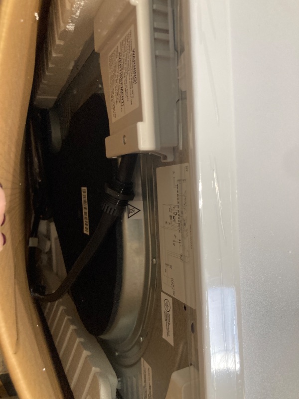 Photo 1 of *USED*
Hamilton Beach Electric Fullsize Ventless Laundry Clothes Dryer, 4 cu. ft. Capacity, with Stainless Steel Tub, Easy Control, 4 Automatic Drying Modes, Apartments, Houses, 24-Inch Width, White