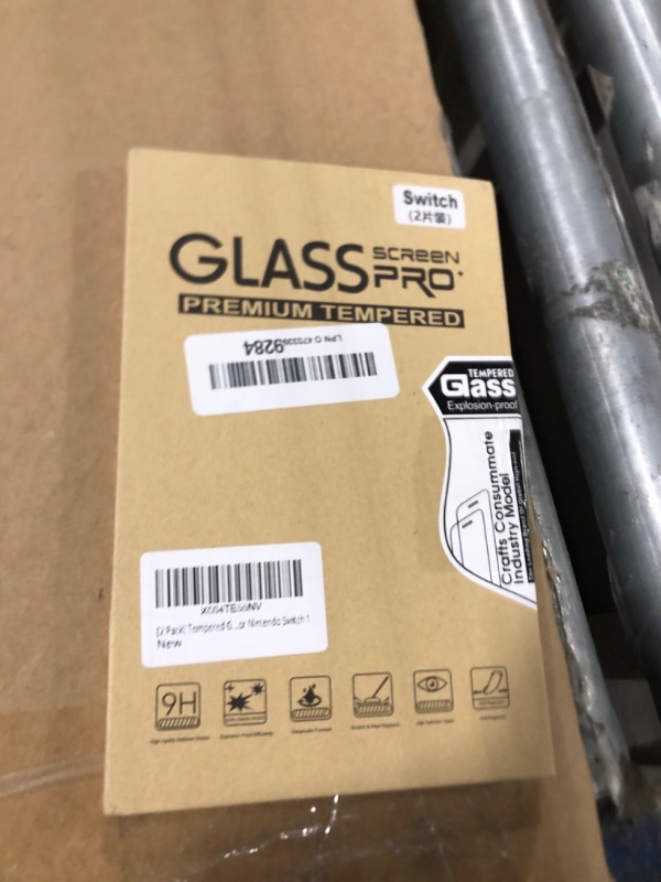 Photo 1 of [2 Pack] Tempered Glass Screen Protector for Nintendo Switch - Transparent HD Clear Anti-Scratch Screen Protector for Nintendo Switch 1