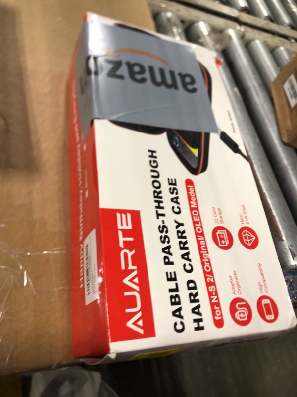 Photo 1 of [Charge inside] Carrying Case for Nintendo Switch 2 2025 / Switch OLED / Switch with Adapter and for Joy-Con Storage, Travel Case for Switch 2 Console with 22 Game Card Storage (Blue)