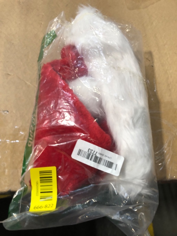 Photo 1 of **1 PC**COMYCLE COMYLE Santa Hat Adult Red Velvet Funny Light Up Christmas Hats Suitable for Adults or Kids.-One Pieces Adult