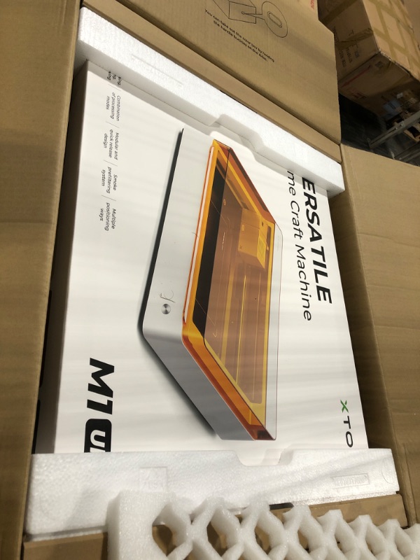 Photo 1 of xTool M1 Ultra Laser Cutter and Engraver Machine, 4-in-1 Craft Machine with 10W Laser Engraver, Inkjet Printing, Blade Cutting, Pen Drawing, Easy to Use on 1000+ Materials - Basic Bundle