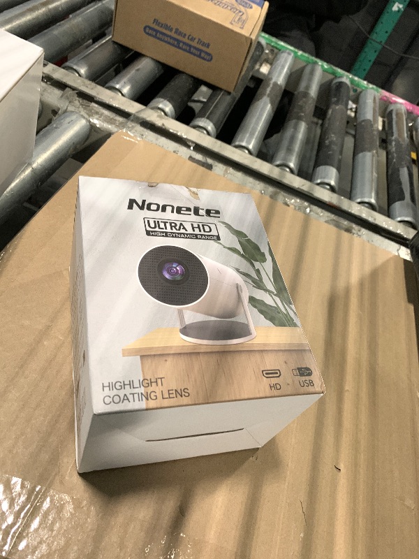 Photo 1 of ?Projector 2026 Upgraded?Mini Projector with WiFi 6 and Bluetooth 5.2 Support 4K 1080P Auto Keystone 270° Rotatable Projector Portable Compatibile with HDMI/TV Stick/Memory Stick/Laptop-Black