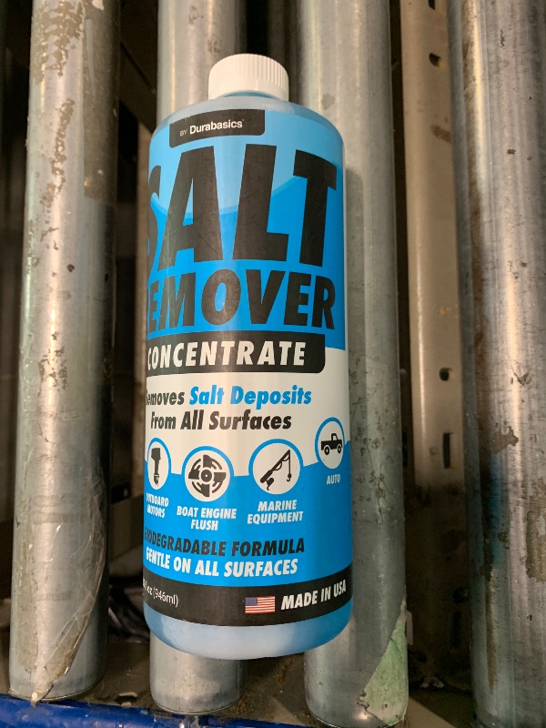 Photo 1 of [1/2 Gallon] Salt Remover Concentrate - Marine Engine Flush for Boats - Perfect for Outboard Motor Flush & Washing Salt Deposits - Remove Salt Deposits for Autos