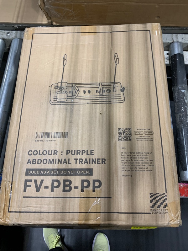 Photo 1 of *USED*
JANUA 5 in 1 Pilates Sliding Board Set, Multi-Purpose Foldable Pilates Reformer for Home, Purple***SIMILAR***