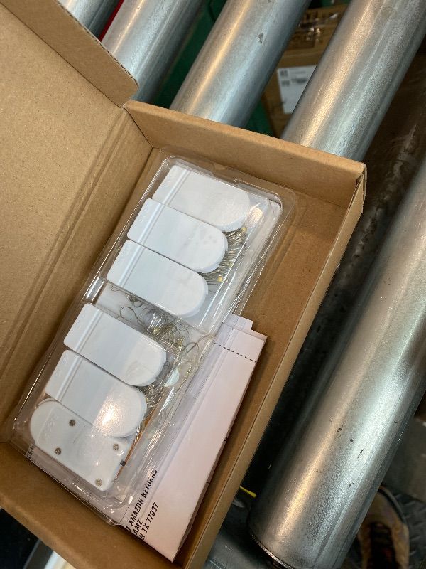 Photo 1 of **MISSING PIECES** 
Minetom 6 Pack Fairy Lights Battery Operated String Lights - 7ft 20 LED Waterproof Silver Wire Firefly Lights Waterproof for DIY Crafts Wedding Décor Table Centerpieces Mason Jars Party