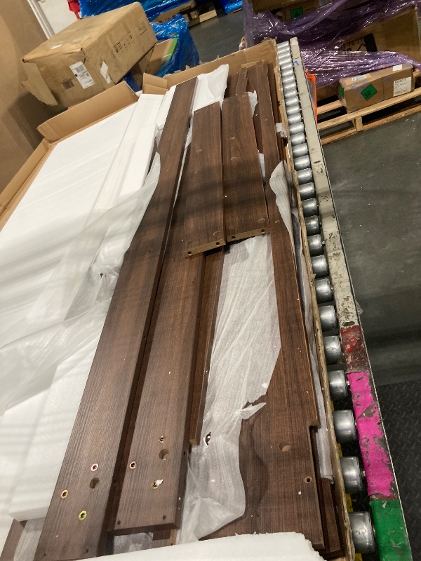 Photo 1 of ** SIMILAR/ DEFERENS COLOR *** GarveeHome Farmhouse Dining Table for 6-8 People, 71 in Long Kitchen Tables with Wooden Sturdy Frame, 6 ft Large Rectangular Dinner Table for Dining Room, Kitchen, Yellow, 71" Non-extendable