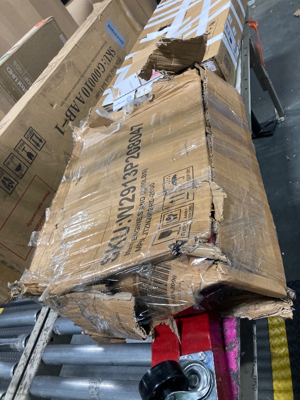 Photo 1 of // USED/ UNTESTED V**** 2000LBS Capacity Folding Engine Stand, Foldable Heavy-Duty Steel Engine Lift Stand with 360-Degree Rotating Head, 4 Adjustable Arms, 6 Casters for Vehicle Motor Maintenance Auto Repair, Red