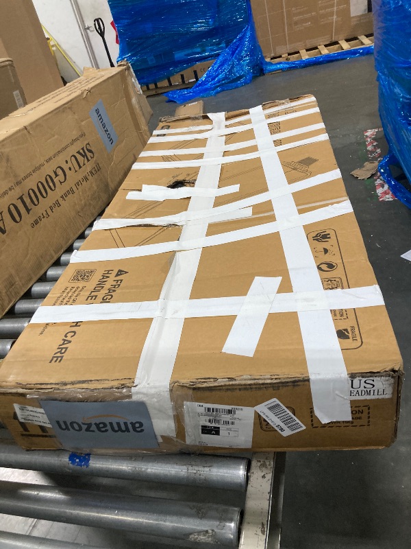 Photo 1 of ** USED/ UNTESTED *** Acezoe Walking Pad Under Desk Treadmill with Incline, 2 in 1 Foldable Treadmills for Home Small Office, 300 lbs Capacity, Portable Compact Walking Treadmill with Remote Control, LED Display and Apps