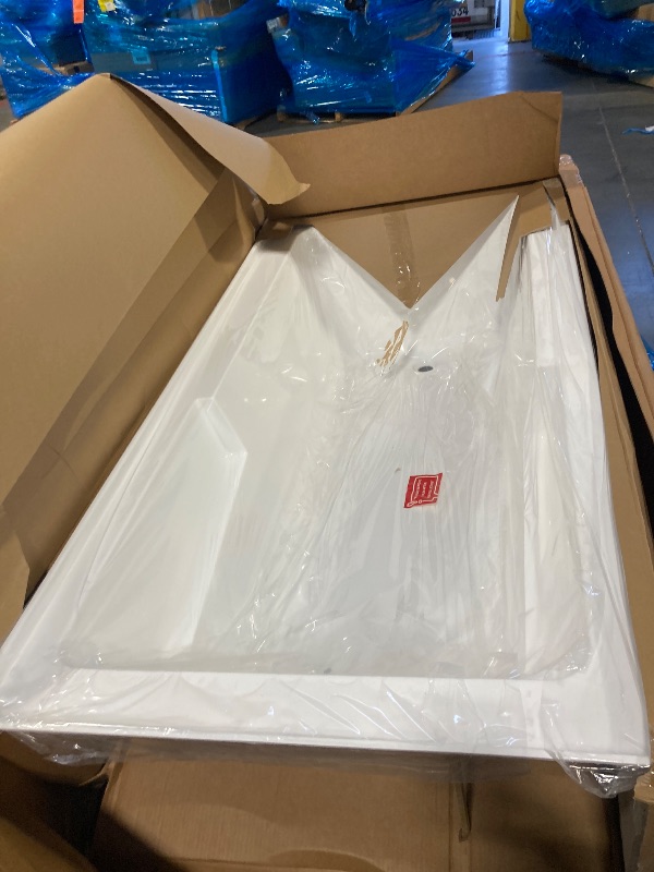 Photo 1 of ** NEW** Swiss Madison Well Made Forever Voltaire 72" x 36" Right-Hand Drain Alcove Bathtub with Apron